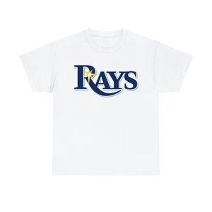 Tampa Bay Rays  Baseball Top Teams Unisex Heavy Cotton Tee Unisex Design Tee